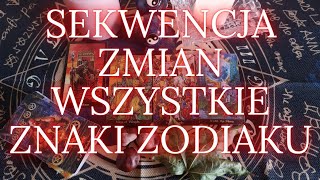 Sekwencja zmian 👁️ wszystkie znaki zodiaku tarot znakizodiaku [upl. by Kato797]