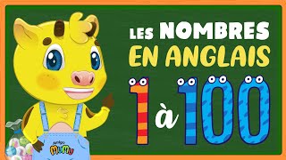 Chiffres en Anglais  Nombres en Anglais  Les Nombres de 0 à 100 en Anglais [upl. by Shuping938]