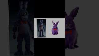 Five Nights At Freddys Every main animatronic realistic version fnafshorts realistic [upl. by Eriuqs]