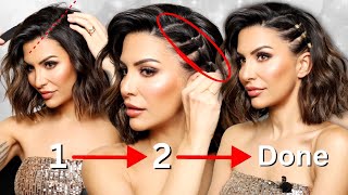 How to EASILY turn your Short Hair into 6 Gorgeous Styles [upl. by Hairom]