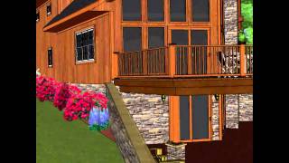 Prow Cabin Sketchup Animation [upl. by Dressler]