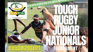 TOUCH RUGBY JUNIOR NATIONALS  Field A [upl. by Adnalue]