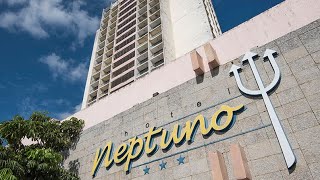 Del lujo a la destrucción y decadencia de los hoteles NeptunoTriton en Miramar la habana Cuba [upl. by Rame767]