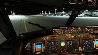 MSFS2020  Vatsim Flight  LIRF Rome FCO EDDS Stuttgart  Napuevolait  PMDG738 [upl. by Atinel150]