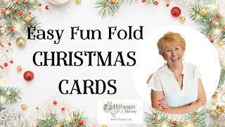 Easy Fun Fold Christmas Cards [upl. by Jago478]