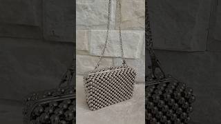 Bag With Clasp Made Of Metal Beads bag beads shorts [upl. by Karlene688]