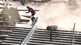 Blue Tomato Rail Battle Munich 2013  The Snowboard Edit [upl. by Llerrah]