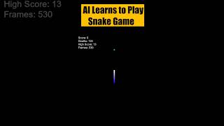 AI Agent Plays Snake Game BETTER Than Humans🐍🤖 [upl. by Fee]