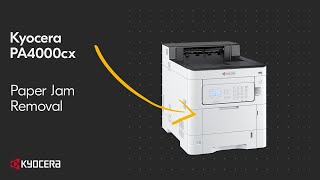 PA4000cx Paper Jam Removal [upl. by Latisha300]