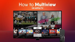 Introducing fuboTVs Multiview 20 on Apple TV [upl. by Adnuahsar]