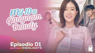 ESPSUB Highlights de My ID is Gangnam Beauty EP01  My ID is Gangnam Beauty  VISTAK [upl. by Wilkey]