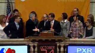 Raw Video NYSE Closing Bell [upl. by Eentirb275]