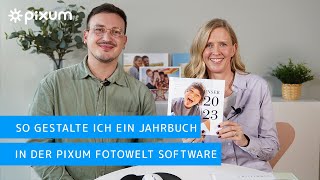 Wie gestalte ich ein Pixum Jahresrückblick Fotobuch  Pixum Webinar [upl. by Socram]