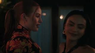 Riverdale 6x22  Kiss Scene — Veronica and Cheryl Camila Mendes and Madelaine Petsch [upl. by Onailimixam]