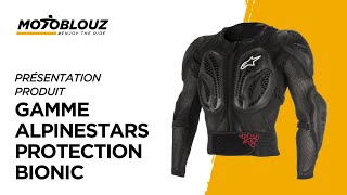 Gamme gilets de protection Alpinestars en vidéo  une pratique quatre possibilités [upl. by Ranice625]