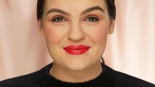 4 Red Lipstick Makeup Hacks  Makeupcom [upl. by Eyks785]