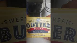 Kroger salted cream sweet cream butter  product review Godislove Light Life bornagainTIs ds [upl. by Codd]