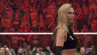 wwe2k23 Stacy Keibler vs Lacey Evans [upl. by Lovmilla]