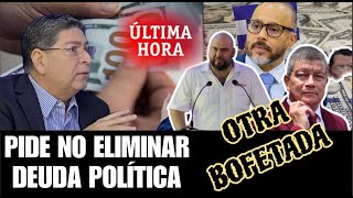 BOFETADA AL PUEBLO ARAUJO RECHAZA QUITAR LA DEUDA POLITICA Y PIDE QUE SIGAMOS PAGANDO LA CAMPAÑA [upl. by Willumsen910]