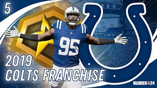 We Traded For A SUPERSTAR To Bolster Our Defence  2019 COLTS FRANCHISE  MADDEN 24  Episode 5 [upl. by Fisch]