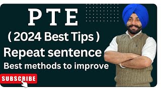 PTE Repeat sentence best tips in 2024 how to improve repeat sentence  Gurwinder sir [upl. by Aliehs]