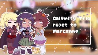 Calamity Trio react to Marcanne Part 2Amphibia AuSusanKate ♡ [upl. by Nahtaj]