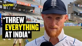 Ben Stokes Reacts To England Latest Defeat To India  talkSPORT Cricket [upl. by Isabeau]