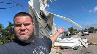 ⚠️ Bradenton Florida Hurricane Destruction Aftermath ⚠️ [upl. by Amin]