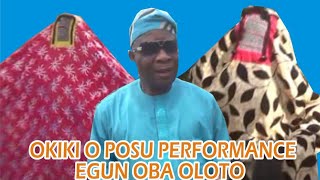 OKIKI O POSUEGUN OBA OLOTOPERFORMANCE  ESEPE GBANKO LAND [upl. by Halli]