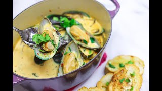 Mussels In Lemon Garlic Butter Sauce [upl. by Stanwin412]