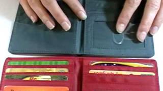 Big Skinny Thin World Wallet with Zipper Pocket Wallet Product Video [upl. by Eeleimaj542]