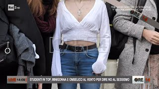 Roma insulti sessisti della professoressa alla studentessa è polemica  Ore 14 del 16022022 [upl. by Gothar63]