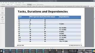 Demonstrations How to Create a Gantt Chart Using ProjectLibre [upl. by Yart]