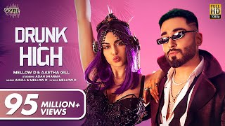 Drunk N High Official Video Mellow D Aastha Gill  Adah Sharma  Akull  VYRLOriginals  New Song [upl. by Nekciv]