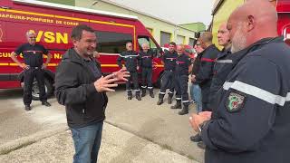 Remise des clés du FPTL au CSP de Cervioni et du nouveau véhicule de l’équipe Secours nautique SIS2B [upl. by Lynnet]