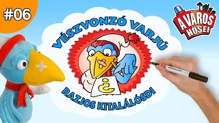 A város hősei  06 Rajzos kitalálósdi Vészvonzó Varjúval  Rajzfilmek Gyerekeknek  Animációs [upl. by Festus]