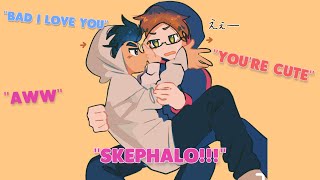 skephalo being cute amp adorable for 8 mins and 37 seconds [upl. by Neleh]