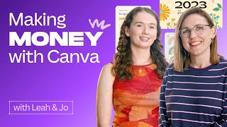 Making money with Canva Ebooks calendars wall art design templates and more [upl. by Aisak]