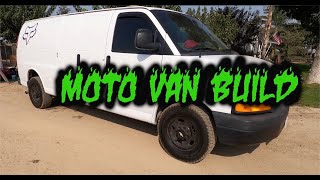 How to Build a Moto Van  Camping Van With Solar [upl. by Alleroif]