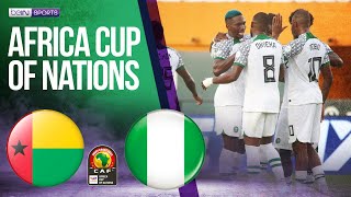 GuineaBissau vs Nigeria  AFCON 2023 HIGHLIGHTS  01222024  beIN SPORTS USA [upl. by Cynthla786]