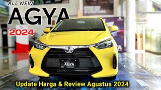 Update Harga Toypta Agya 2024 amp Review Agustus 2024 [upl. by Cesar]