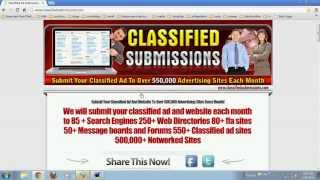 Post to Thousands of Classifieds Using a Classified AD Submission service [upl. by Etteniotna]