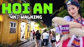 Hoi an Travel  Nightlife of Hôi An 4K Vietnam Walking Tour [upl. by Naginnarb633]