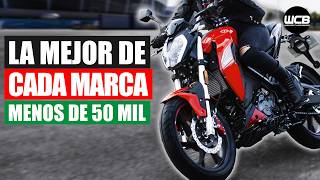 La MEJOR MOTO de CADA MARCA por MENOS de 50 MIL PESOS [upl. by Aniahs]