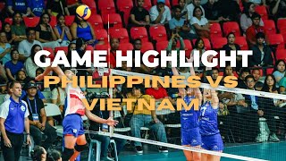 ALAS Pilipinas Philippines vs Vietnam  FULL GAME HIGHLIGHTS  2024 FIVB VOLLEYBALL CHALLENGER CUP [upl. by Barayon]