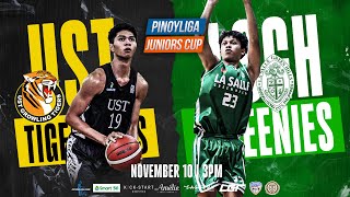 PINOYLIGA JUNIORS CUP  UST TIGER CUBS VS LSGH GREENIES [upl. by Bremble]