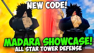 NEW STARDUST CODE New Madara Showcase  UPD in ASTD [upl. by Ahsille]