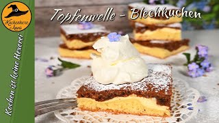 einfacher Topfenwelle Blechkuchen [upl. by Aitnauq692]