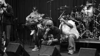 Tech N9ne Krizz Kaliko and ¡Mayday  Fragile in rehersal studio [upl. by Banquer772]