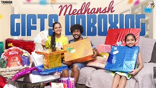 Medhansh Gifts Unboxing  Mahishivan  Tamada Media [upl. by Norrat265]